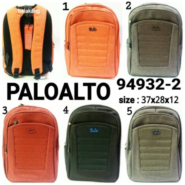 Tas ransel unisex sekolah backpack paloalto terbaru dan terlaris bag school termurah