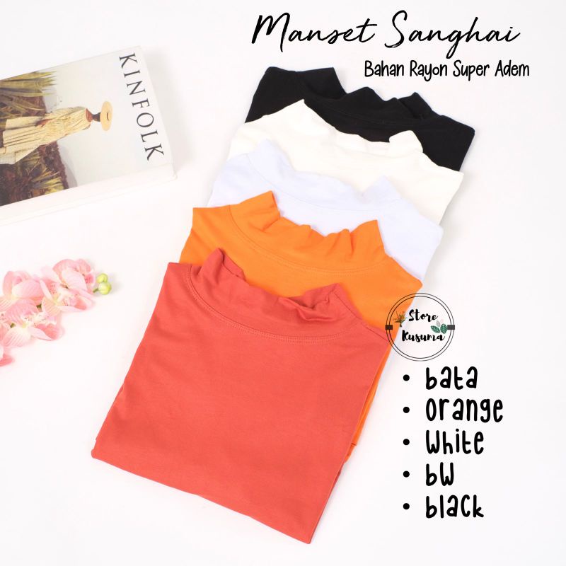 Manset Sanghai Bahan Kaos Rayon Super Adem Ukuran L XL XXL