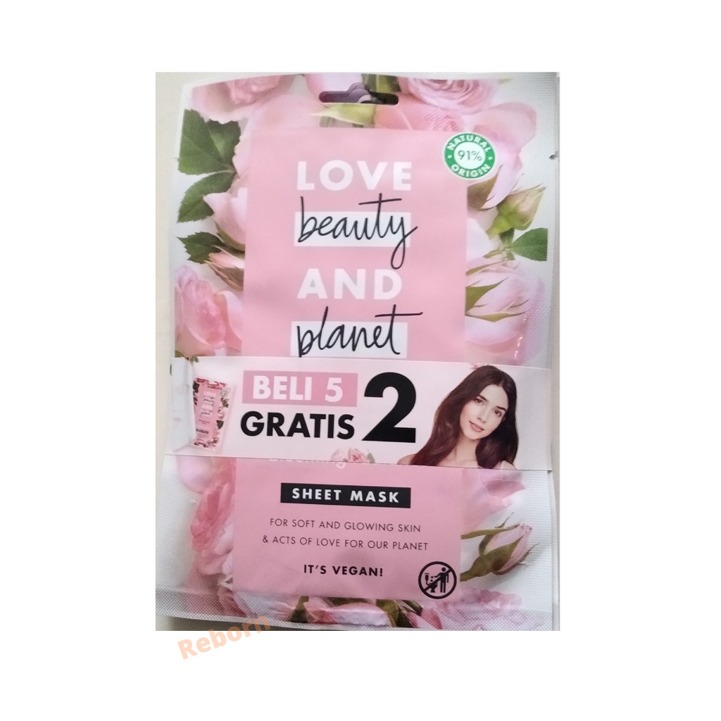 LOVE BEAUTY&amp;PLANET MASK BUNDLE BELI 5 GRATIS 2