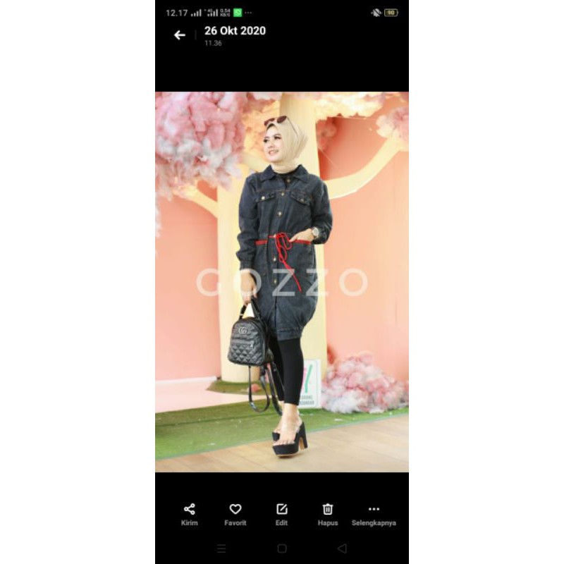 TUNIK JEANS BY GOZZO IMPORT it