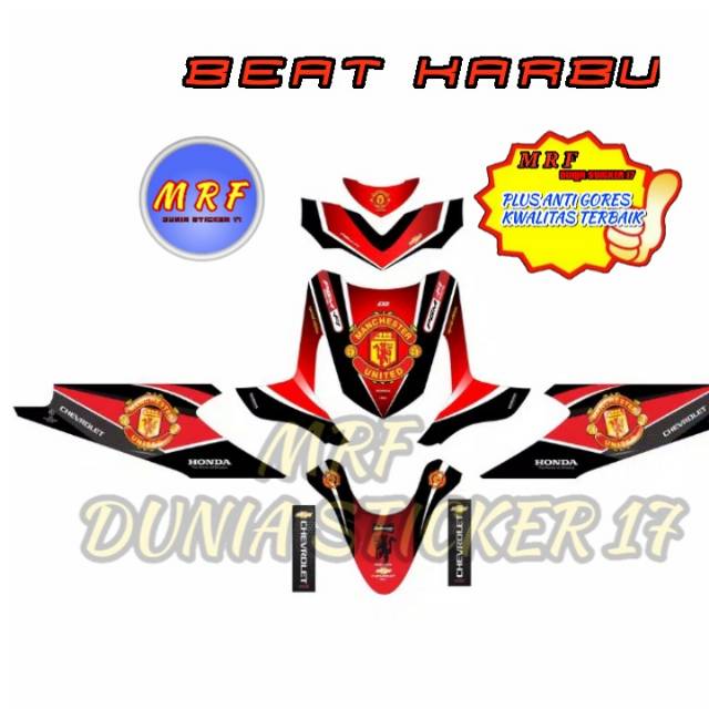dekal beat karbu stiker decal beat karbu decal stiker beat karbu stiker motor beat karbu Manchester