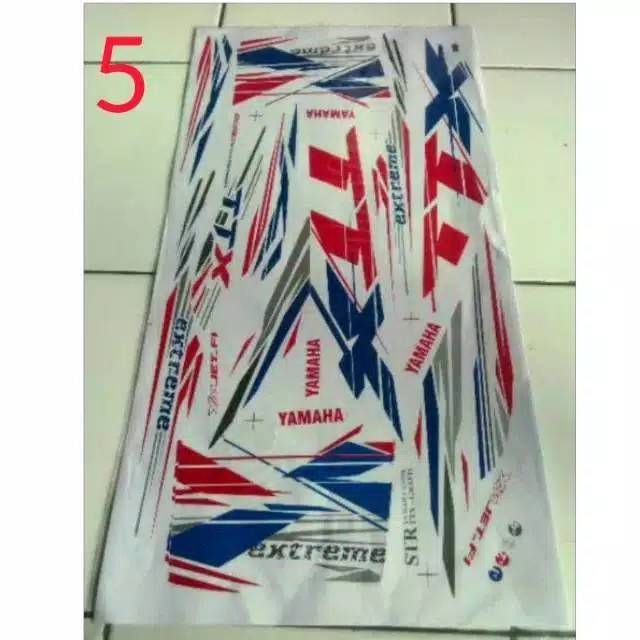 Sticker / Striping Variasi Yamaha XRIDE 110 / Xride Lama TTX #008
