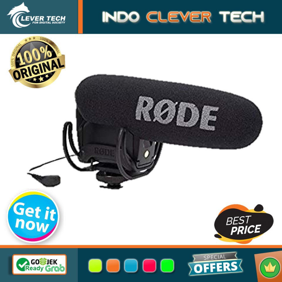 Rode VideoMic Pro Compact Directional On-camera Microphone with Rycote