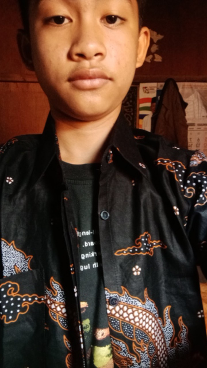 Ready Stok Size S.m.l.xl Xxl Kemeja Batik Motif Naga Keren News Foto Real Pict Asli 100% Sayfuul