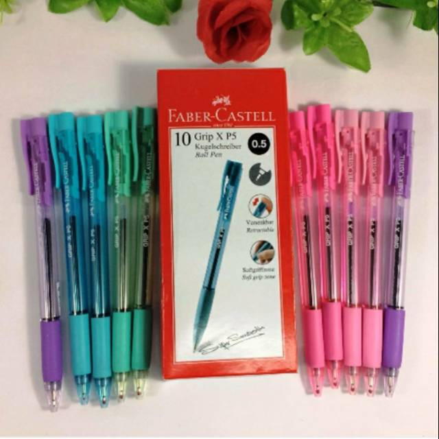 

Pulpen fabercastel ready yg warna hitam saja ka