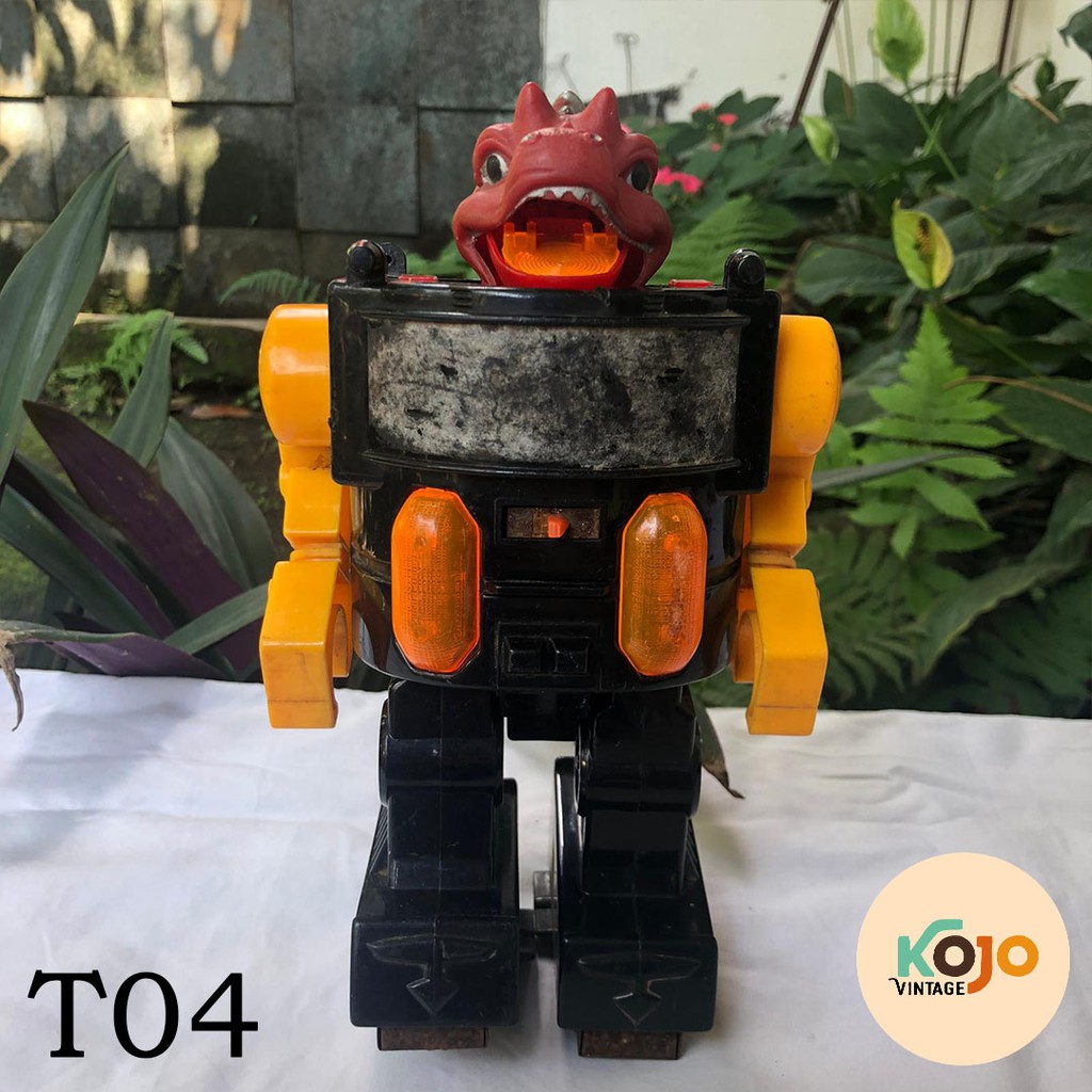 Mainan Robot Dino Jadul Vintage Antik Klasik Classic Kuno Langka
