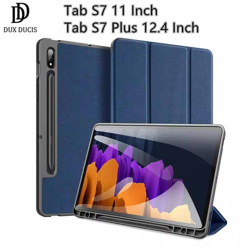 Samsung Galaxy Tab S7 S7 FE Plus Bookcover DuxDucis Domo Seri Flipcase