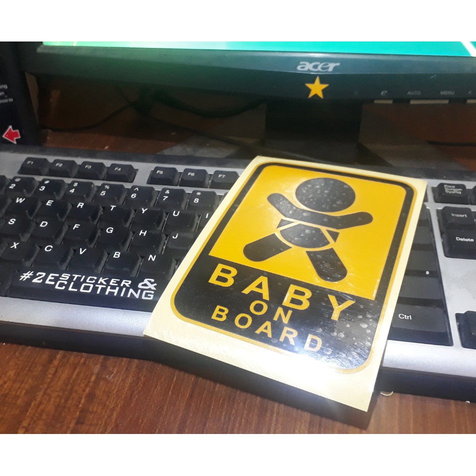 

Stiker Baby On Board 3