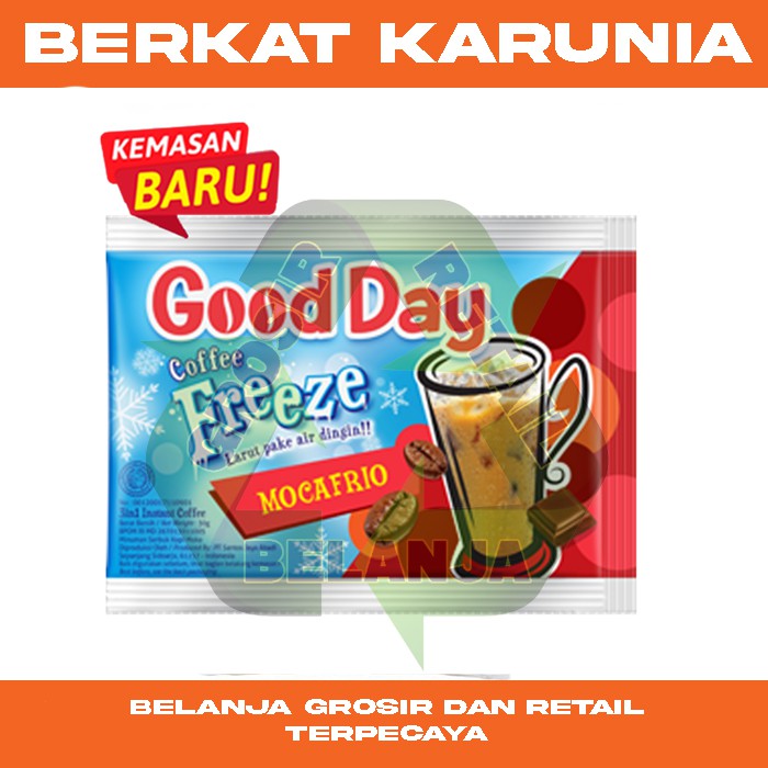 

Gooday Freeze Mocafrio (1 renceng isi 10 sachet)