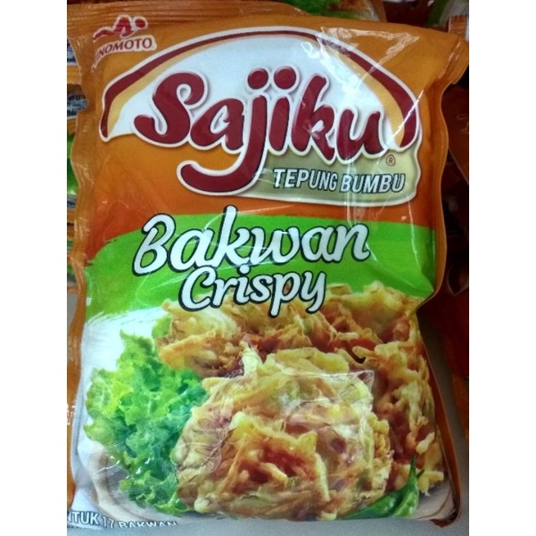 

Sajiku Tepung Bumbu Bakwan Crispy 210 Gram