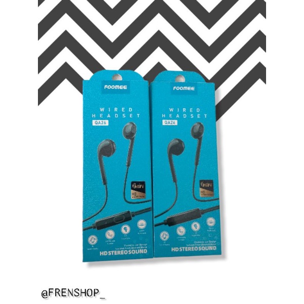 Headset foomee 100% ORIGINAL produk