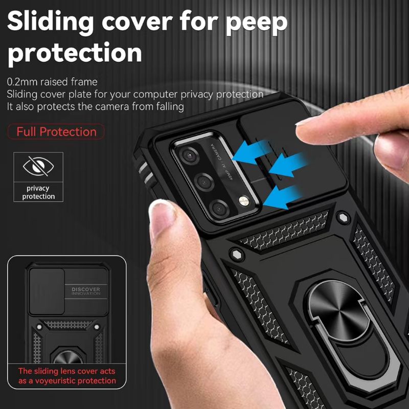 0509 vvv case slide kamera  ring oppo a3s a5s a7 a12 a11k a52 a92 a92020 a52020 a16 a15 a15s a53 a33