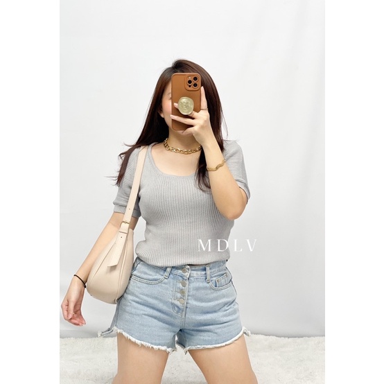 MDLV ~ Top Tokyo Rajut Atasan Blouse Rajut