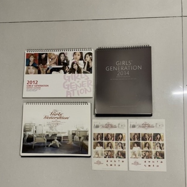 SNSD Girls Generation Official Calendars