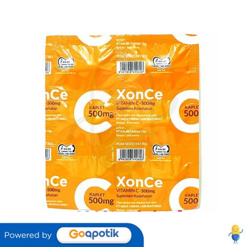 Xon-Ce 500 Mg Strip 6 Kaplet