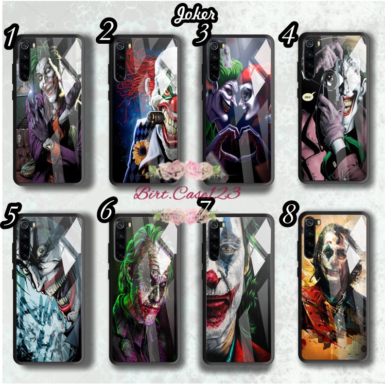 back case glass JOKER Vivo Y91 Y17 Y12 Y15 Y93 Y95 Y81 Y83 Y71 Y53 Y20 Y30 Y50 V17 Y11 Y12i BC5341