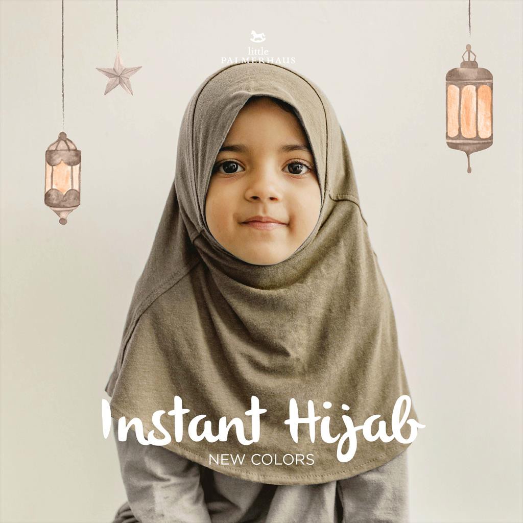 Castle - Instant Hijab (Hijab Anak)  - Little Palmerhaus - Jilbab Instant