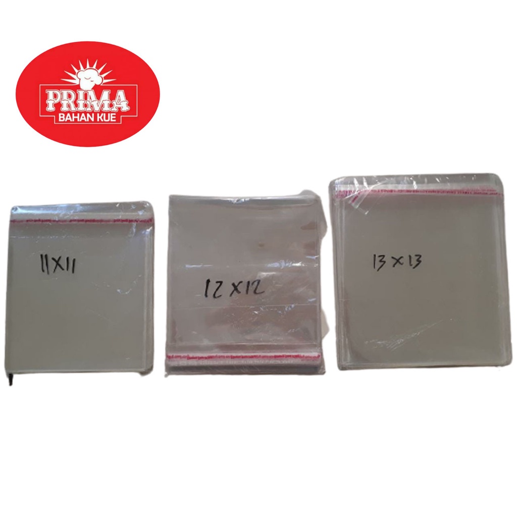

PLASTIK OPP LEM / OPP SEAL 11 X 11