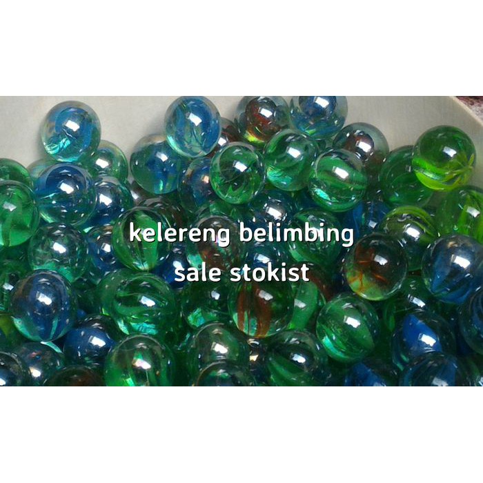 Jual Gundu kelereng marble mainan jadul 90s era sekolah kuno Berkualitas