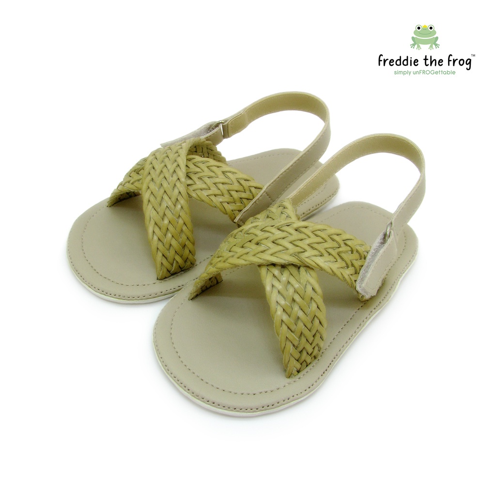 SEPATU SANDAL BAYI PREWALKER FREDDIE THE FROG MATTHEW KHAKI