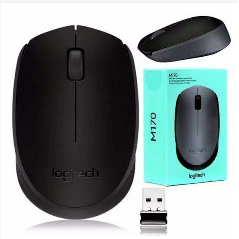 ITSTORE Logitech Wireless Mouse M170 Asli Mouse Wireless M 170 Original Garansi Resmi