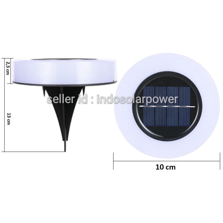 Lampu hias tancap tangga taman solar power cell panel tenaga surya matahari untuk halaman kebun pekarangan rumah parkiran ruko rukan kantor sekolah apartemen hotel sekolah kampus gudang dll