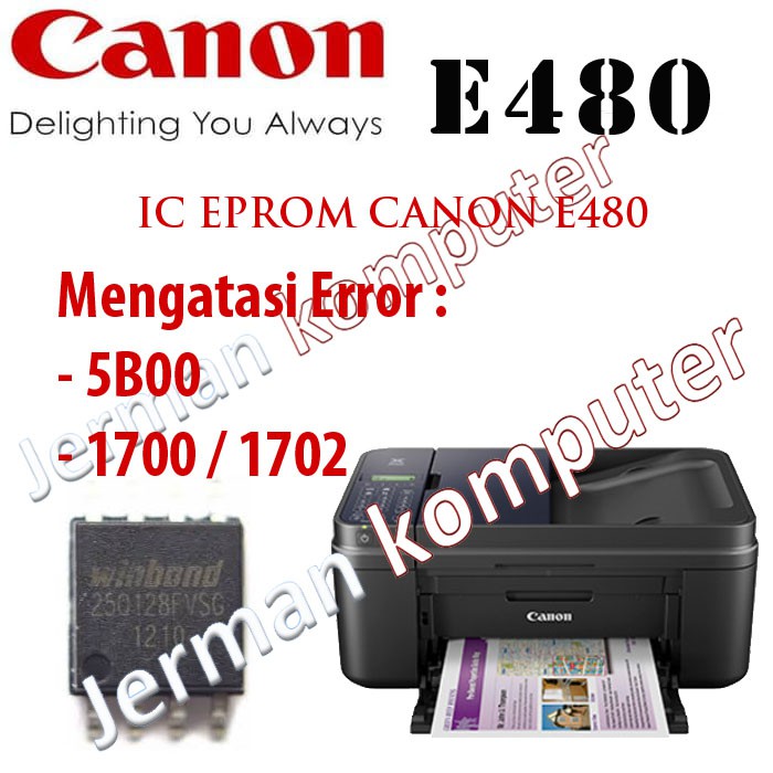 IC Eprom ResetCanon E480  IC Eeprom Reset Canon E480