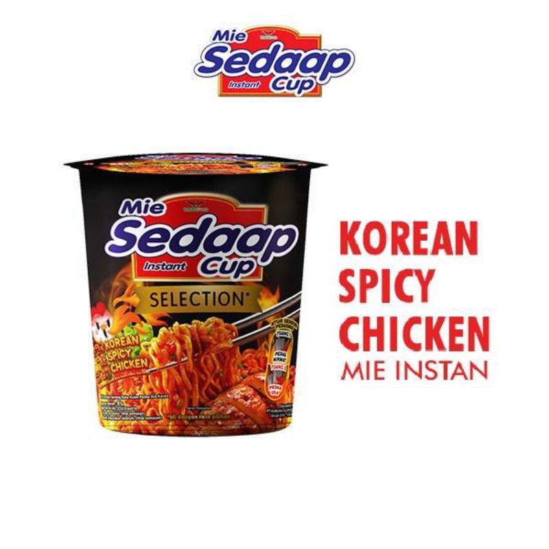 

SEDAAP Mie Instan Cup Korean Spicy Chicken 81 Gr