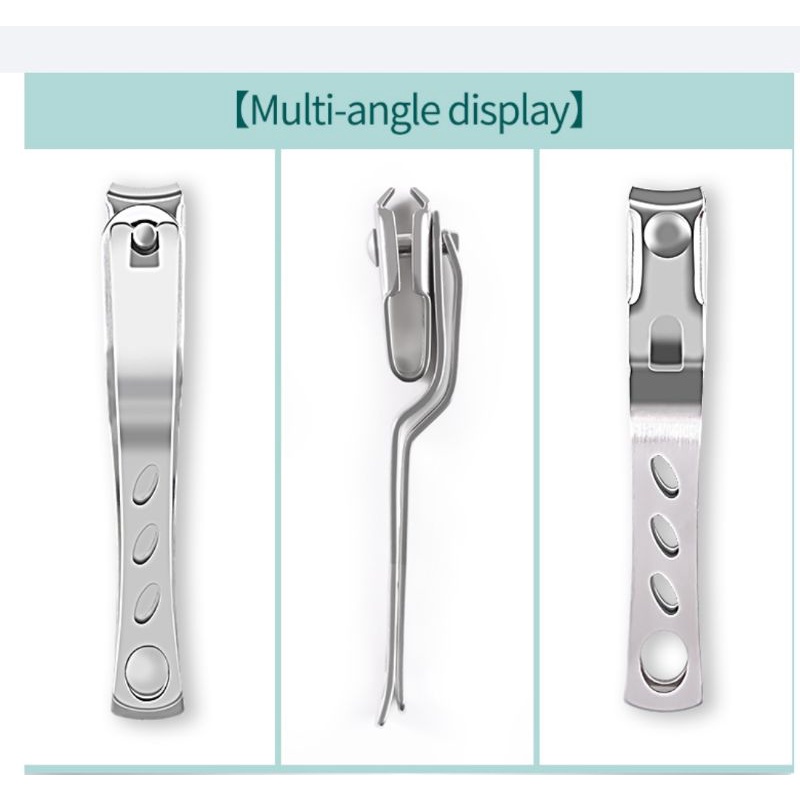 Potong Kuku 360° Nail Art Clipper Manicure nail art Alat Gunting Kuku