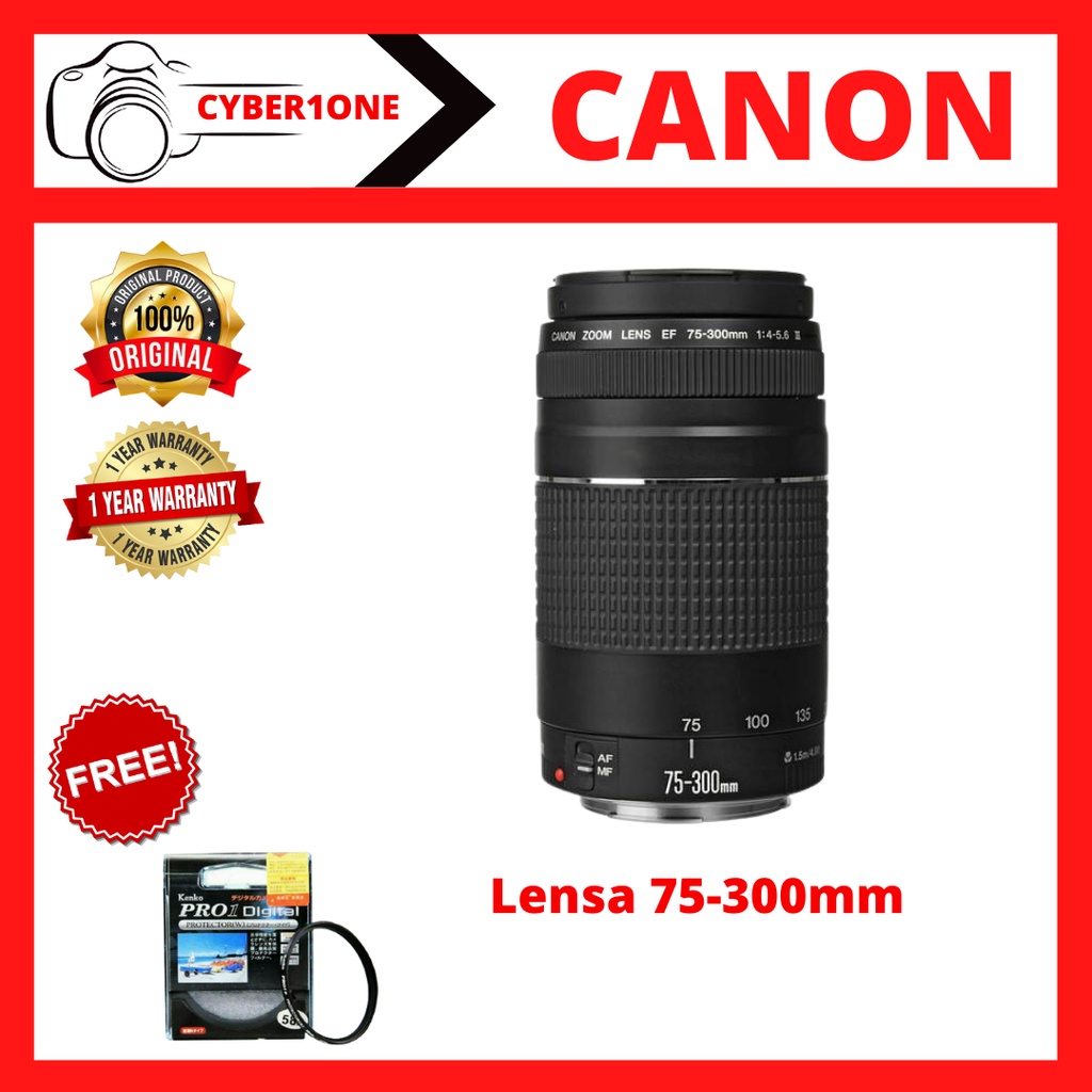 Lensa Canon EF 75-300mm
