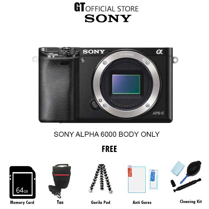SONY ALPHA A6000 BODY ONLY