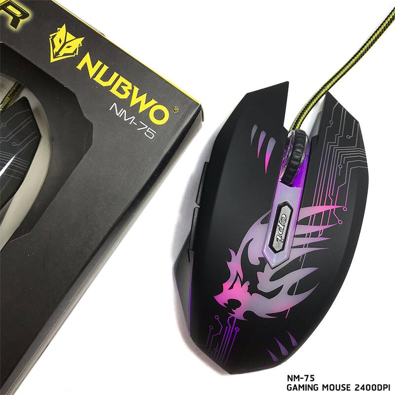 MOUSE GAME GAMING NUBWO NM-75