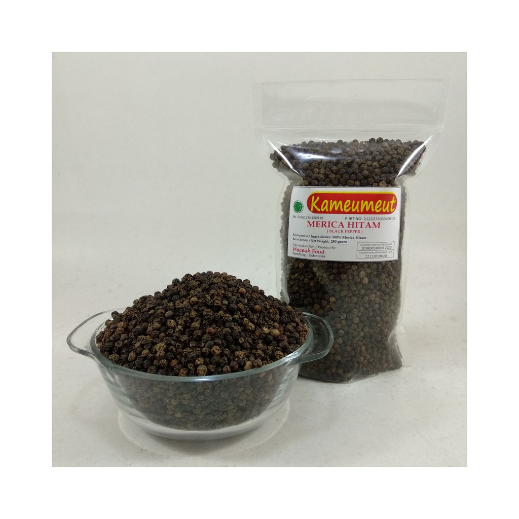 

Merica - Lada Hitam Kameumeut 250 gram