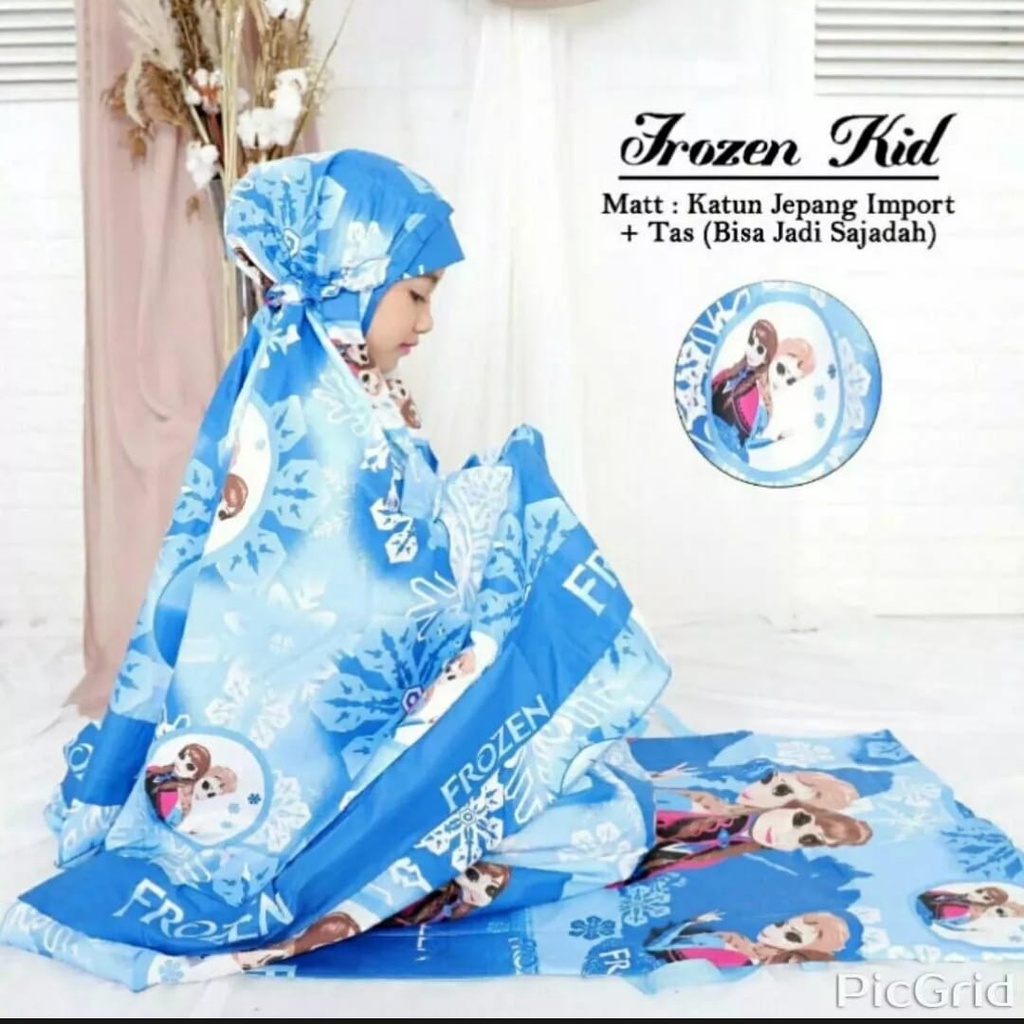 Flam Mukena anak termurah terlaris Frozen 5 ukuran