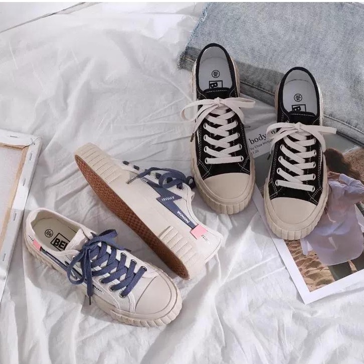 Free Box Sepatu Sneakers Wanita NS8805 Sepatu Import Fashion Sepatu Wanita