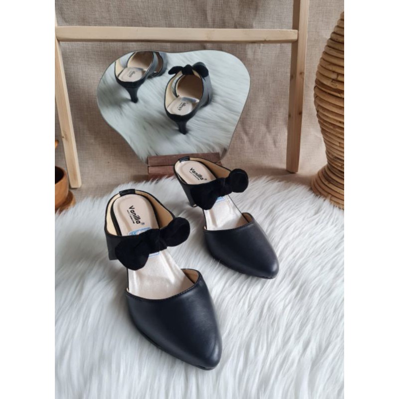 Hs 101 High Heels Tali bahan Sintetis 7cm Murah Berkualitas cocok Untuk Pesta