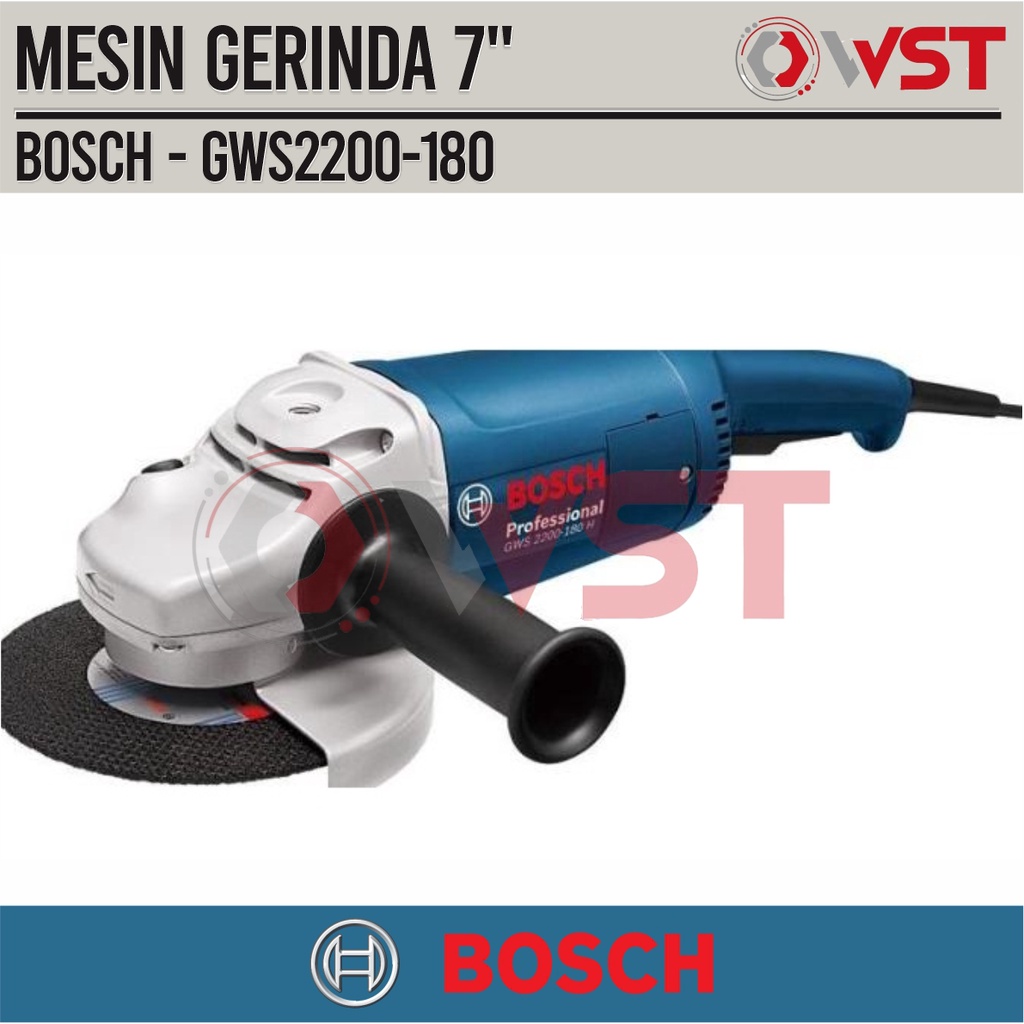 Mesin Gerinda 7" BOSCH GWS2200-180 / GWS2200 7inch 2200watt