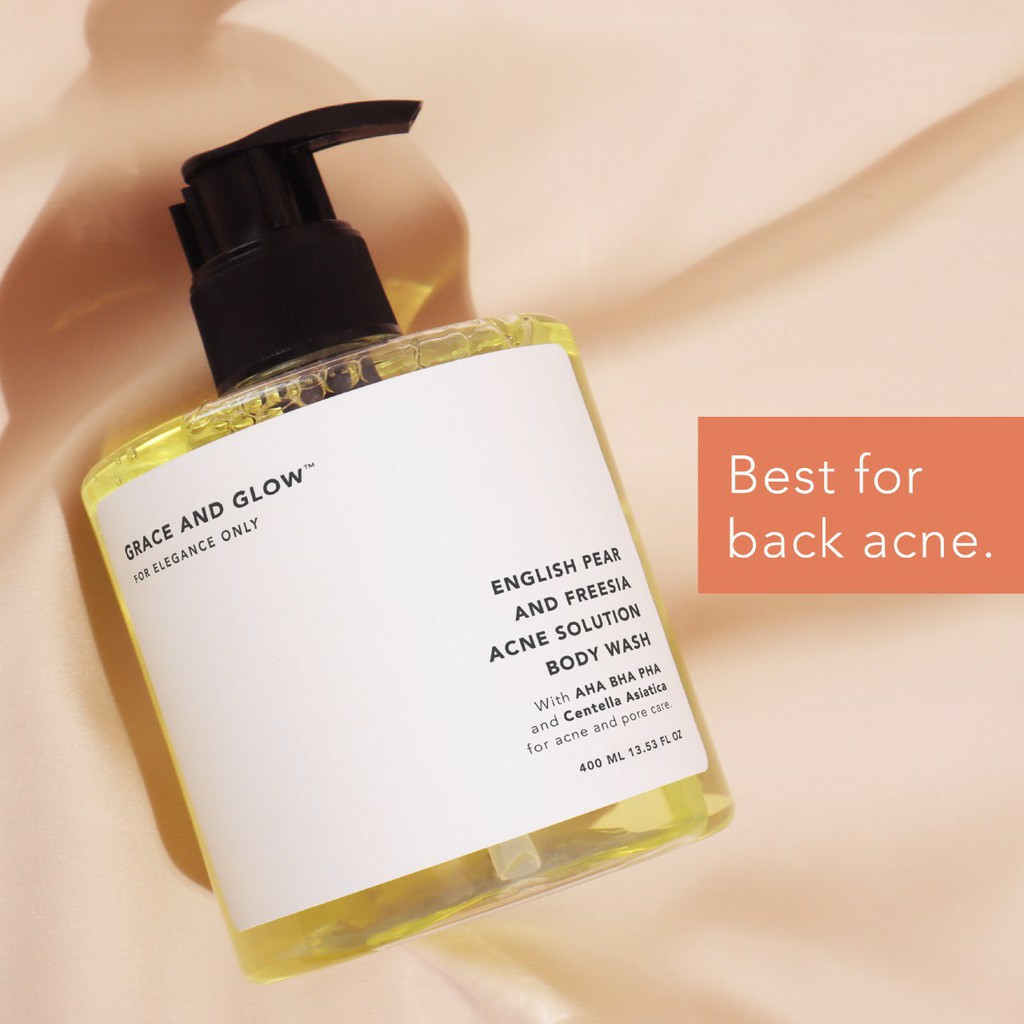 Grace & Glow English Pear & Freesia Anti Acne Body Wash