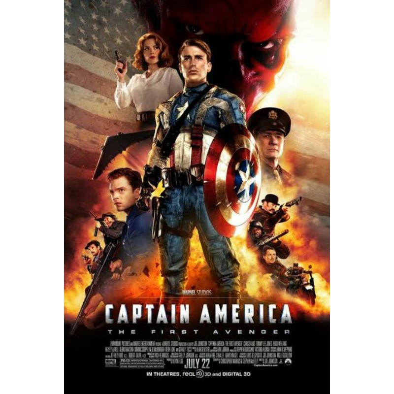 DVD CAPTAIN AMERICA KE 1 (2011)