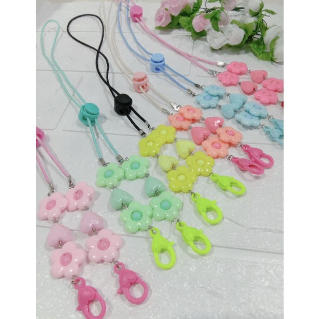 Konektor masker 2 in 1 | konektor masker anak | konektor masker dewasa | konektor masker manik bunga