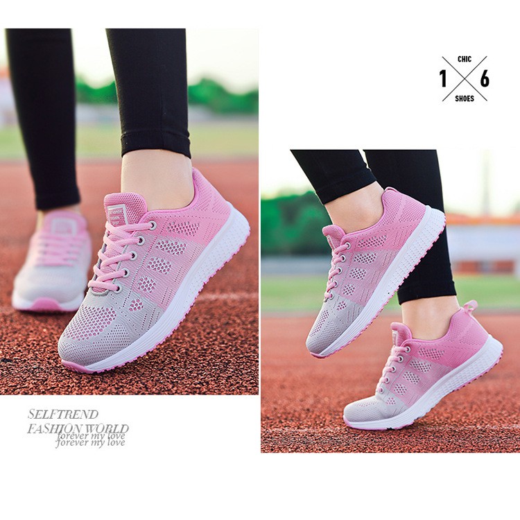 Sepatu wanita Olahraga Model korea terbaru Sepatu Sneakers Wanita Jogging Running shoes SP-008