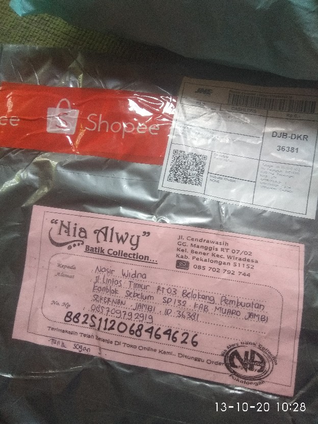 Batik Remaja Tunik Serut Kembang Hitam Warna Tersedia Ukuran S-jumbo 3xl