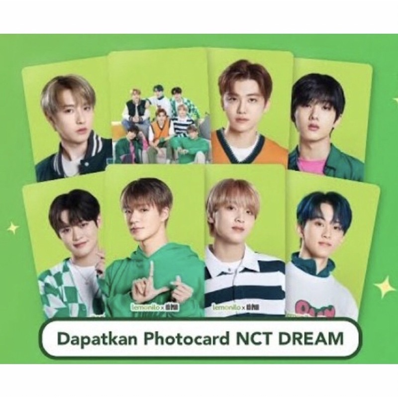 Photocard Lemonilo x NCT Dream
