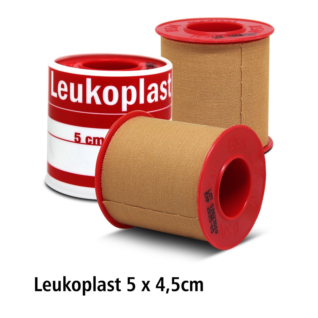 Plester Kain Leukoplast 5cm x 4,5m 1624 BSN