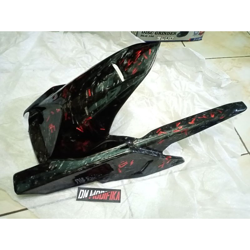 Spakbor kolong CBR 250RR Hugger Carbon Forged CBR250RR cover rante CBR250RR