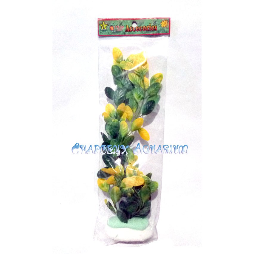 (Besar07) Tanaman Sintetik Plastik / Accessories Aquarium / Dekorasi Aquarium