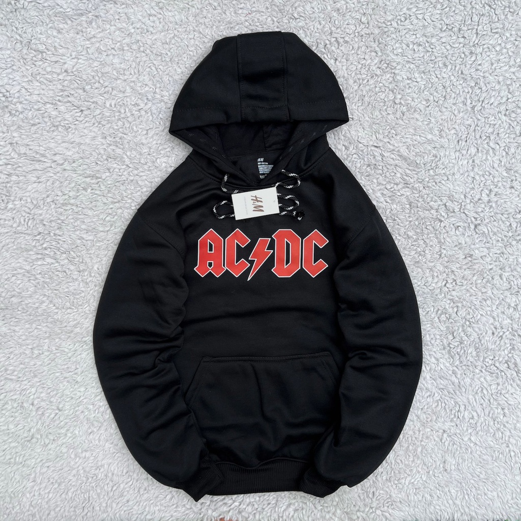 Hoodie ACDC  Black | Premium Sweater Hoodie ACDC Full Tag