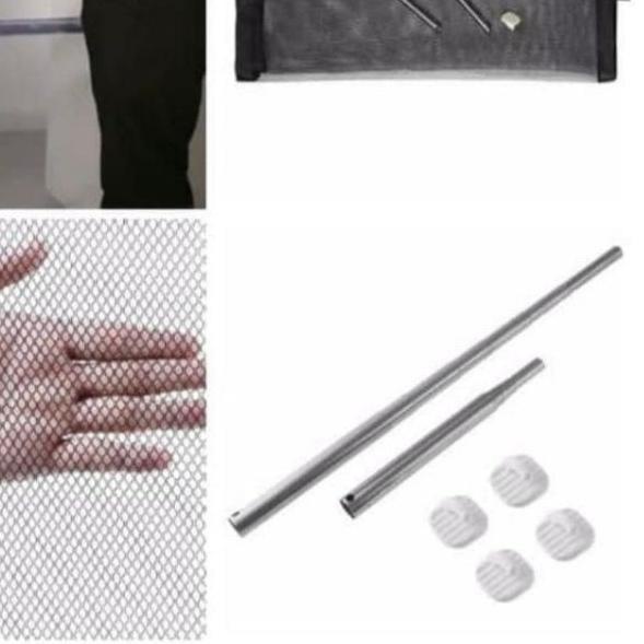 ✦ Magic Gate Pintu Jaring Penghalang Pagar Kandang Kucing Anjing 180cm ☁