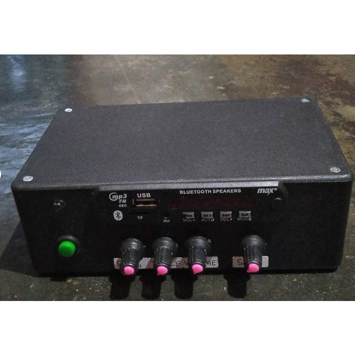 power ampli musik rumahan dengan tone kontrol+subwofer up 15" x2 glerr