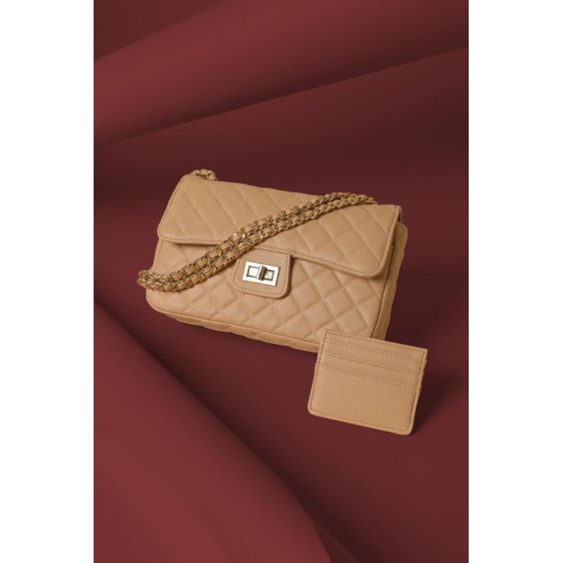 Boston Classic Bag Beige by Local.id